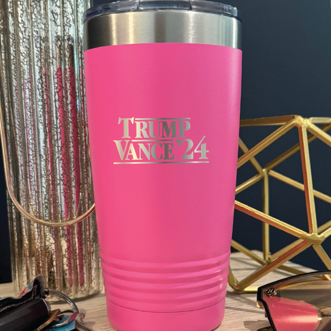 Trump Vance 2024 Laser Etched Tumbler