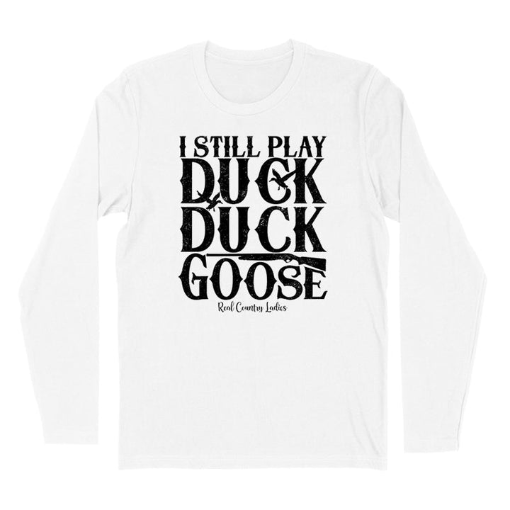 Black Friday | Duck Duck Goose Black Print Hoodies & Long Sleeves