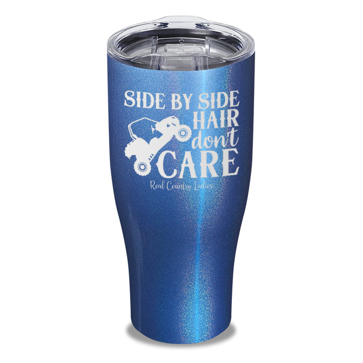 Black Friday | Side By Side Hair Don't Care Laser Etched Tumbler