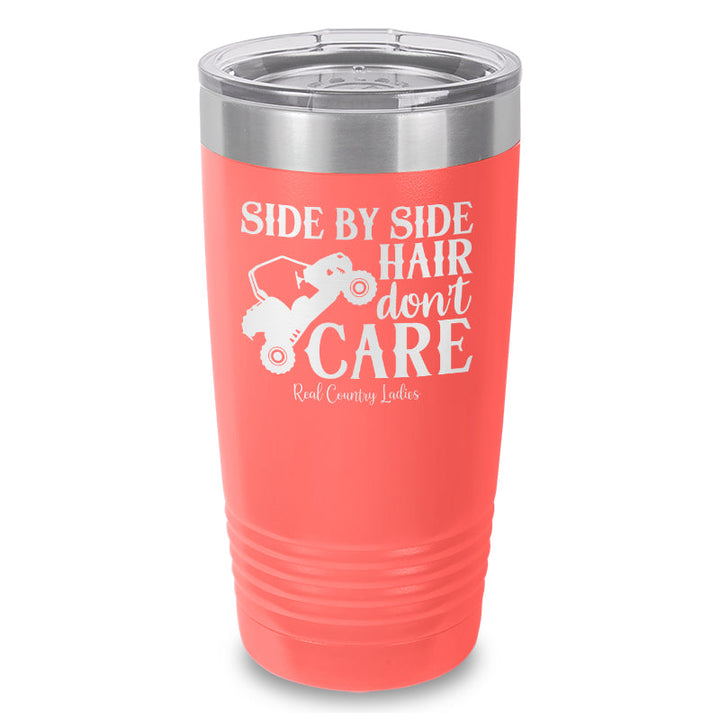 Black Friday | Side By Side Hair Don't Care Laser Etched Tumbler