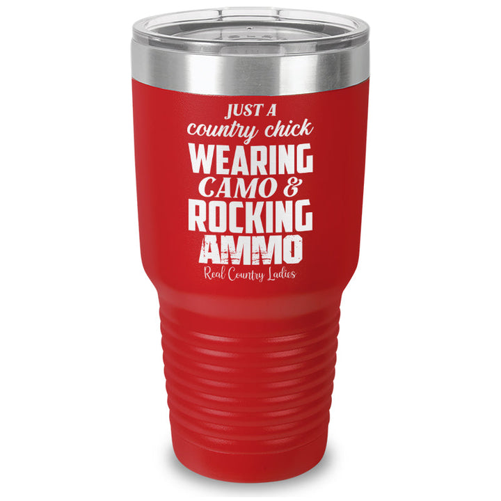 Black Friday | Wearing Camo Rocking Ammo Laser Etched Tumbler