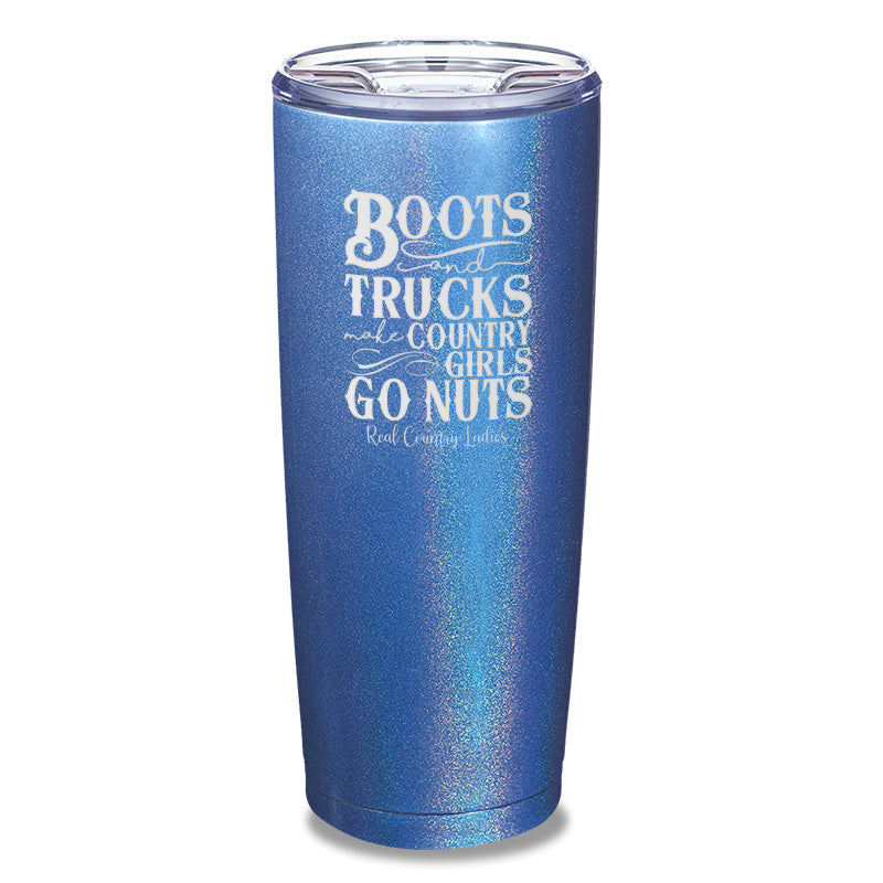 Black Friday | Boots And Trucks Laser Etched Tumbler