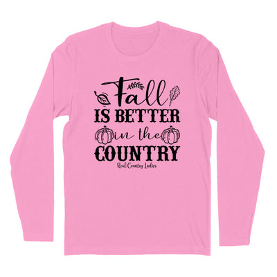 Blowout | Fall Is Better In The Country Black Print Hoodies & Long Sleeves