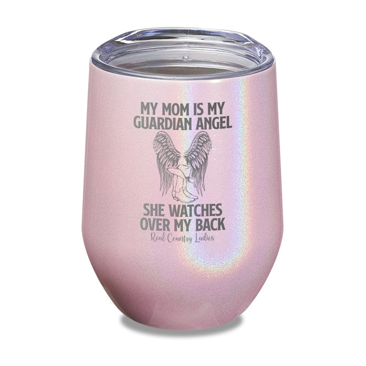 Black Friday | My Mom Is My Guardian Angel Laser Etched Tumbler