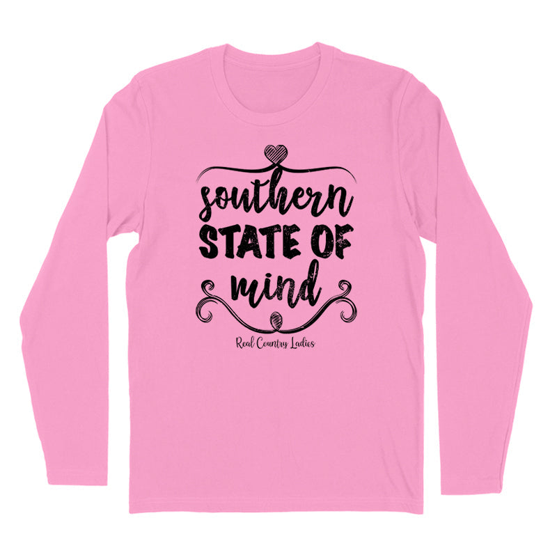 Blowout | Southern State Of Mind Black Print Hoodies & Long Sleeves