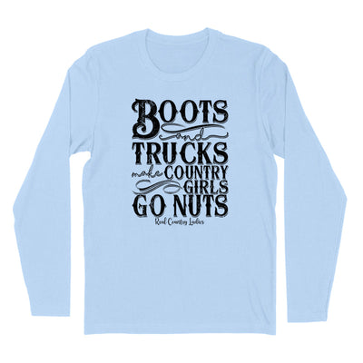 Blowout | Boots And Trucks Black Print Hoodies & Long Sleeves