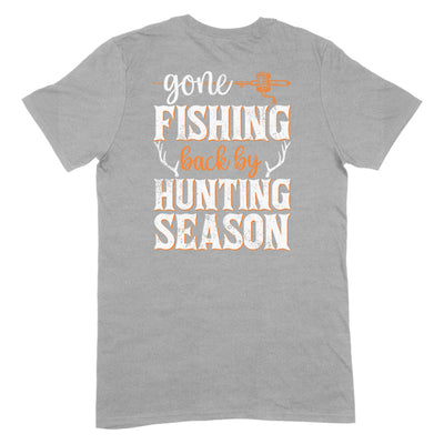 Blowout |  Gone Fishing Back By Hunting Season Apparel