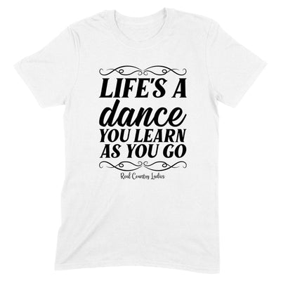 Blowout |  Life's A Dance Black Print Front Apparel