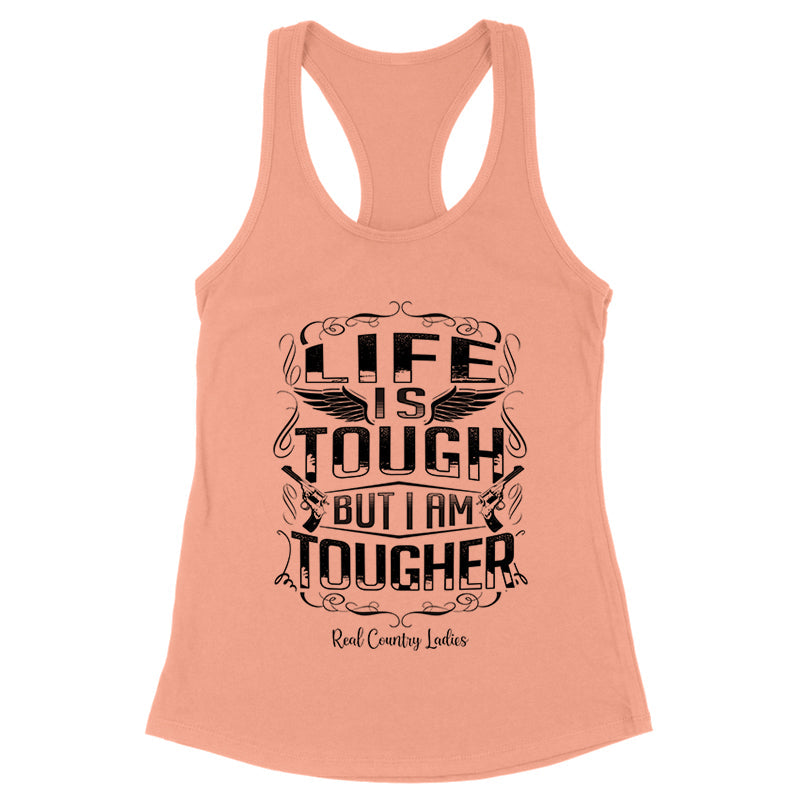 Black Friday | Life Is Tough Black Print Front Apparel