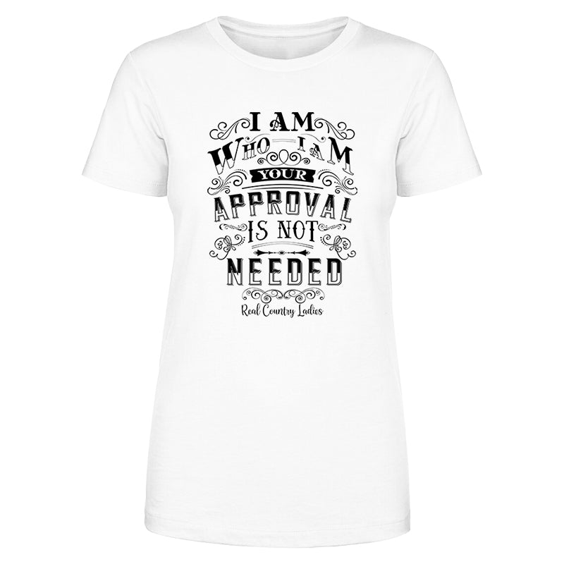 Black Friday | I Am Who I Am Black Print Front Apparel