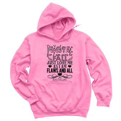 Blowout | Flaws And All Black Print Hoodies & Long Sleeves