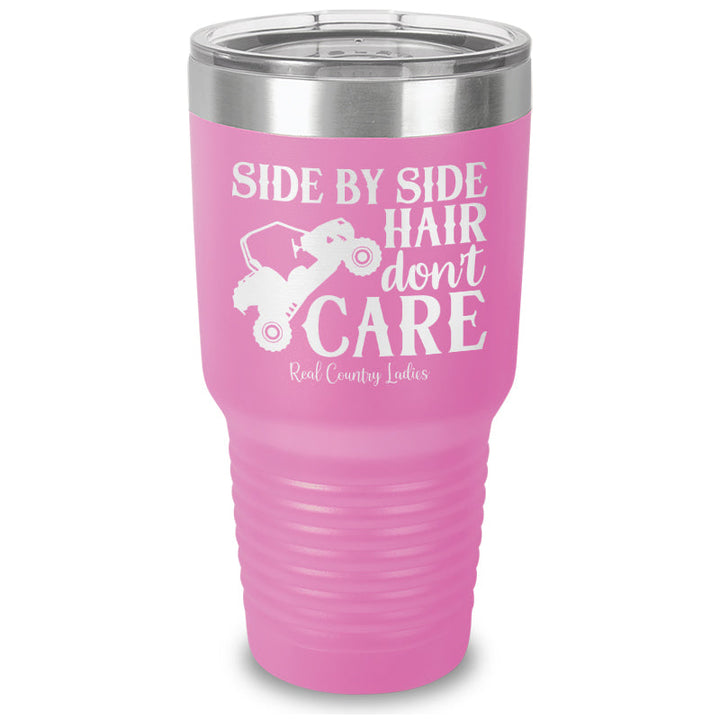 Black Friday | Side By Side Hair Don't Care Laser Etched Tumbler