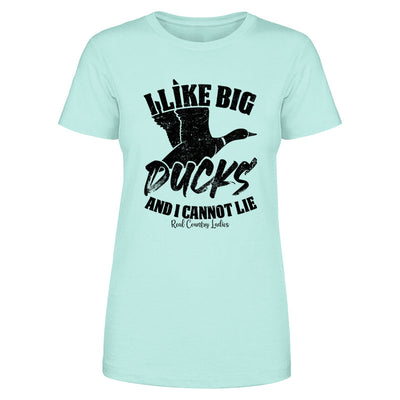 Blowout |  I Like Big Ducks Black Print Front Apparel