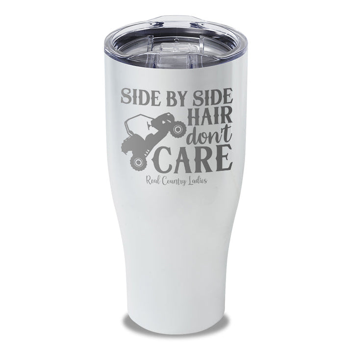 Black Friday | Side By Side Hair Don't Care Laser Etched Tumbler