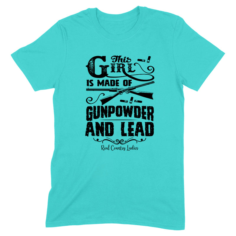 Blowout |  Gunpowder And Lead Black Print Front Apparel