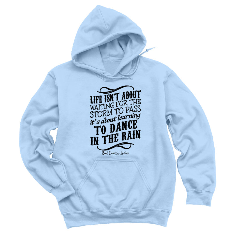 Blowout | Dance In The Rain Black Print Hoodies & Long Sleeves