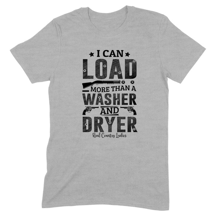 Black Friday | I Can Load More Than A Washer Black Print Front Apparel