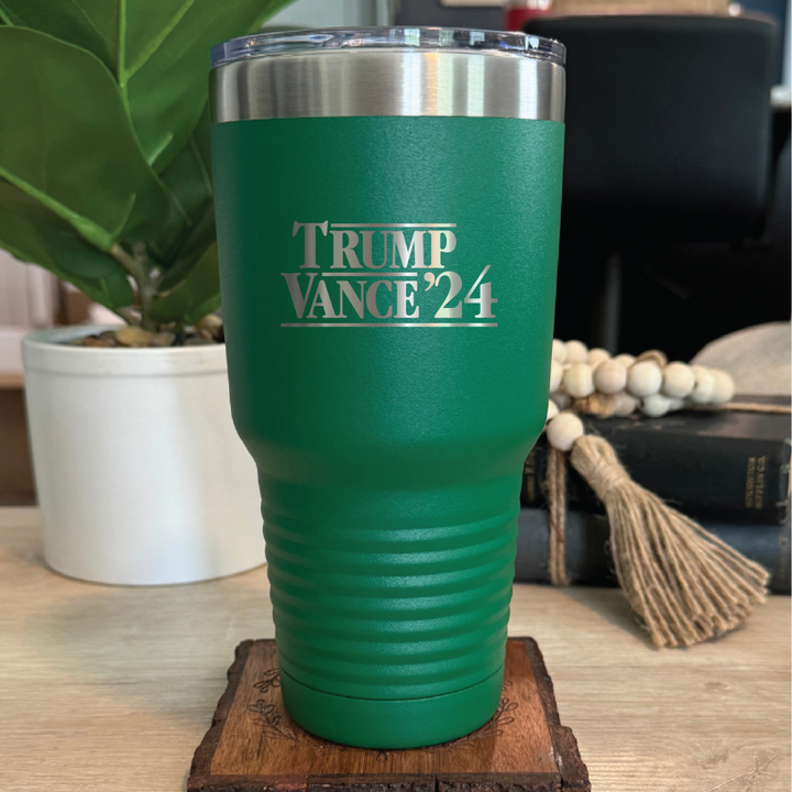 Trump Vance 2024 Laser Etched Tumbler