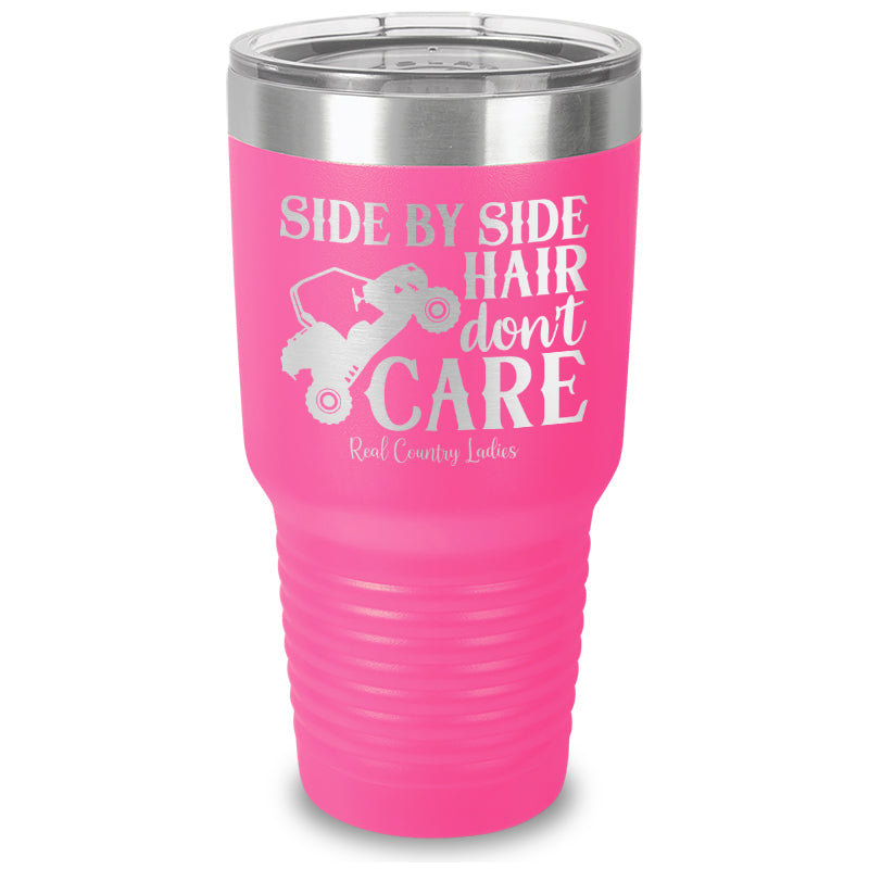 Black Friday | Side By Side Hair Don't Care Laser Etched Tumbler