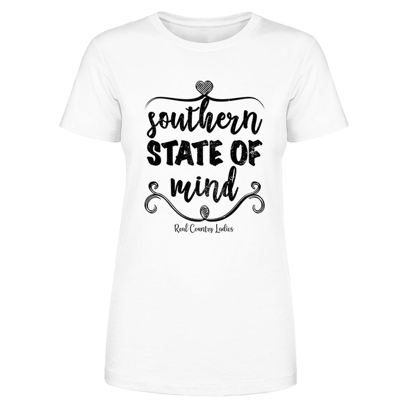 Blowout |  Southern State Of Mind Black Print Front Apparel