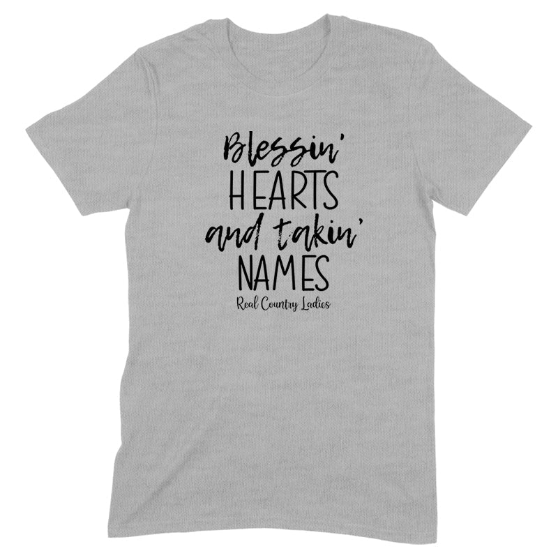 Black Friday | Blessin Hearts And Takin Names Black Print Apparel