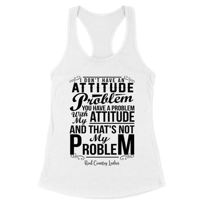 Blowout |  Not My Problem Black Print Front Apparel