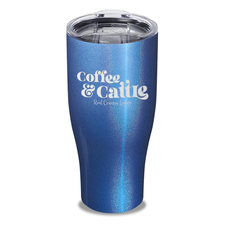 Black Friday | Coffee And Cattle Laser Etched Tumbler