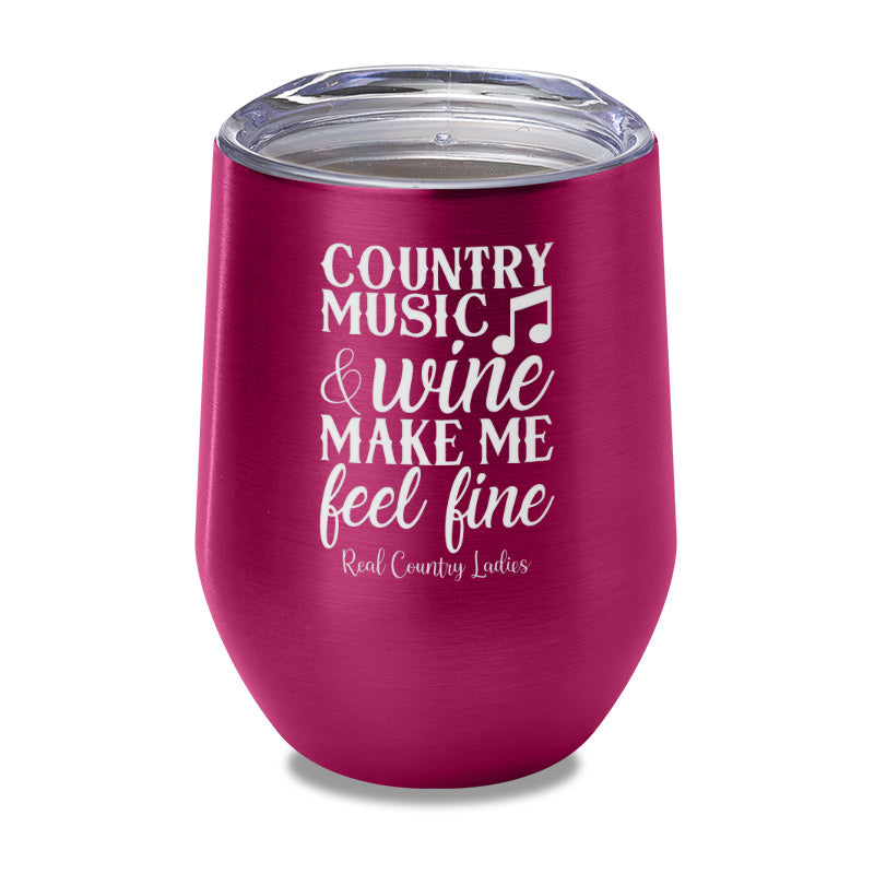 Black Friday | Country Music And Wine Laser Etched Tumbler