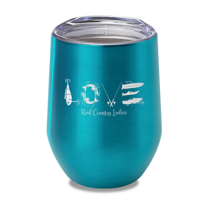 Black Friday | Fishing Love Laser Etched Tumbler