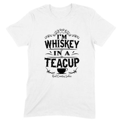 Blowout |  Whiskey In A Teacup Black Print Front Apparel