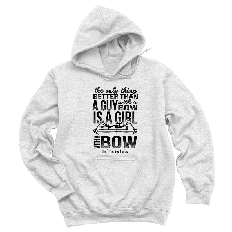 Black Friday | A Girl With A Bow Black Print Hoodies & Long Sleeves