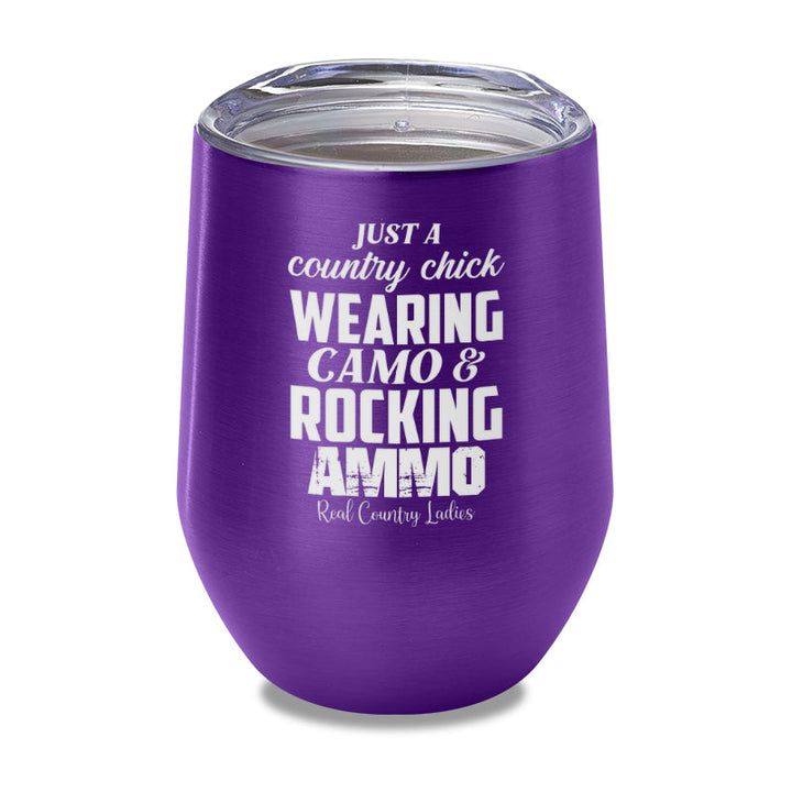 Black Friday | Wearing Camo Rocking Ammo Laser Etched Tumbler