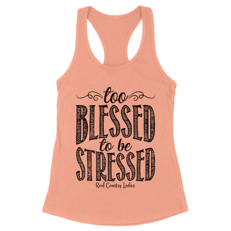 Black Friday | Too Blessed Black Print Front Apparel