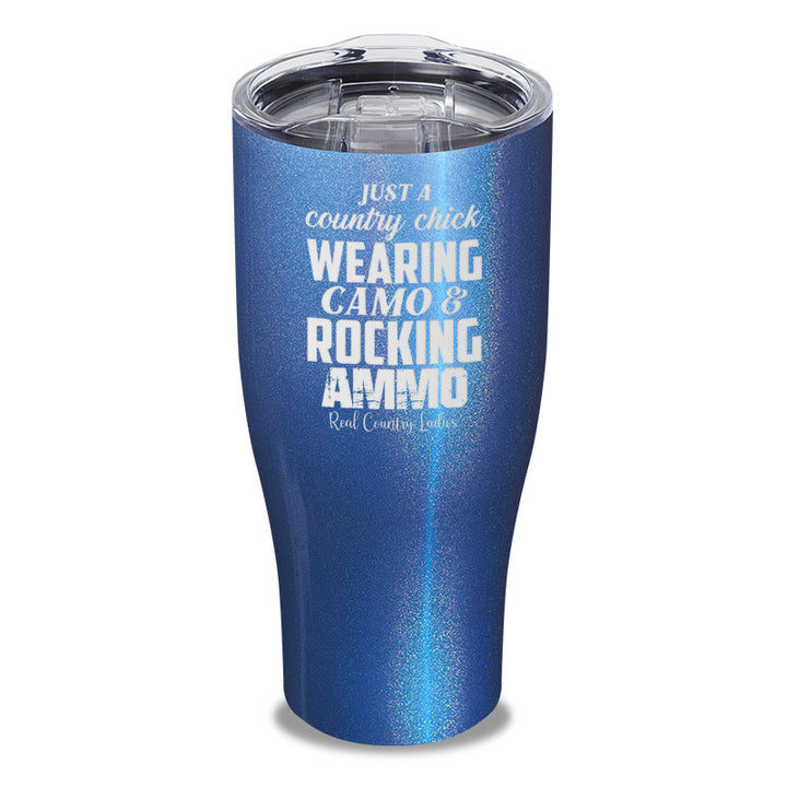 Black Friday | Wearing Camo Rocking Ammo Laser Etched Tumbler