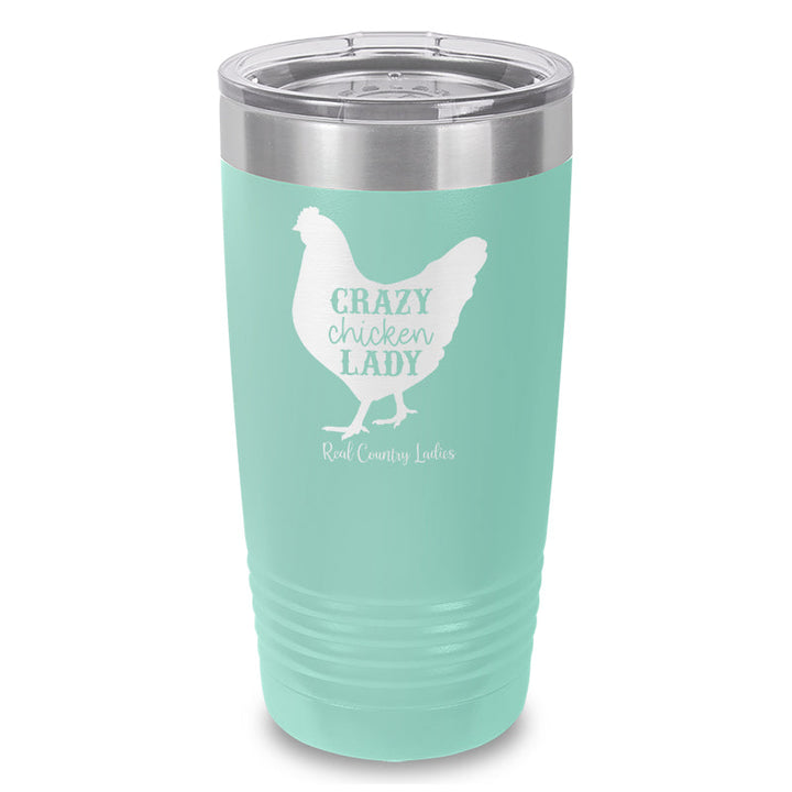 Black Friday | Crazy Chicken Lady Laser Etched Tumbler