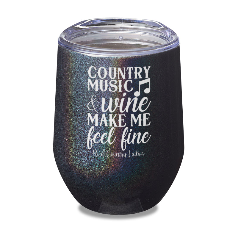 Black Friday | Country Music And Wine Laser Etched Tumbler