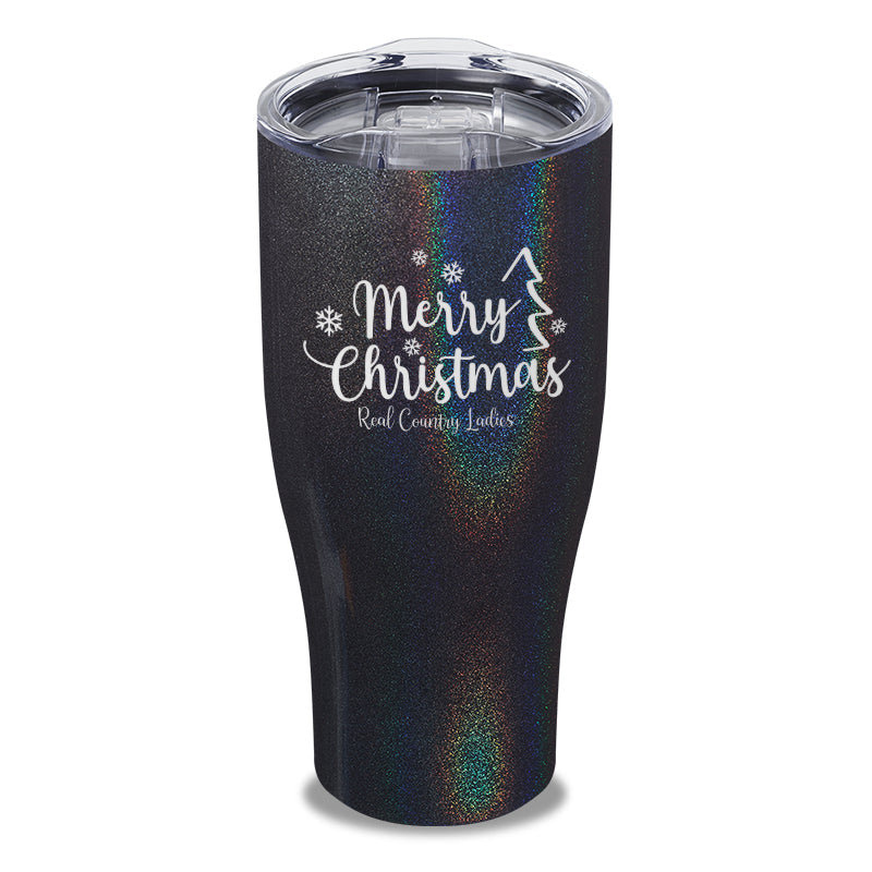 Black Friday | Merry Christmas Laser Etched Tumbler