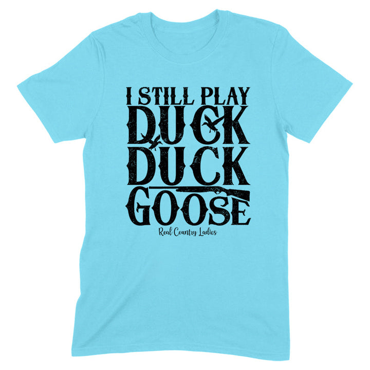 Black Friday | Duck Duck Duck The Goose Black Print Front Apparel