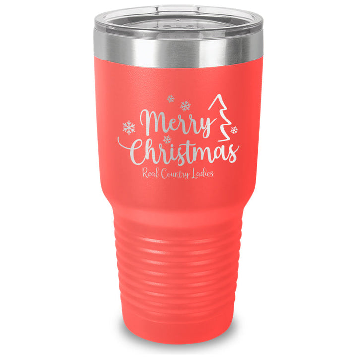 Black Friday | Merry Christmas Laser Etched Tumbler