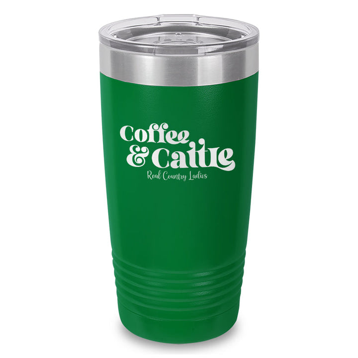 Black Friday | Coffee And Cattle Laser Etched Tumbler