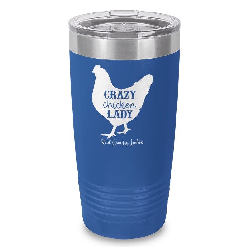 Black Friday | Crazy Chicken Lady Laser Etched Tumbler