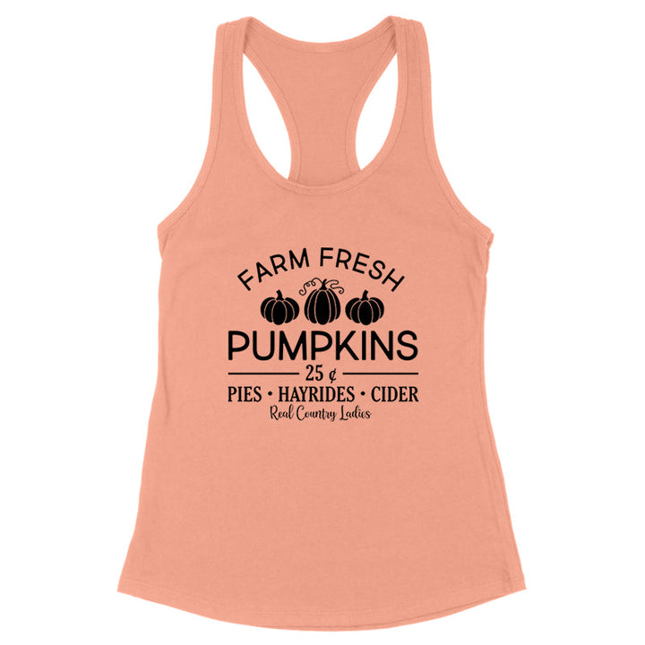 Black Friday | Farm Fresh Pumpkins Black Print Front Apparel