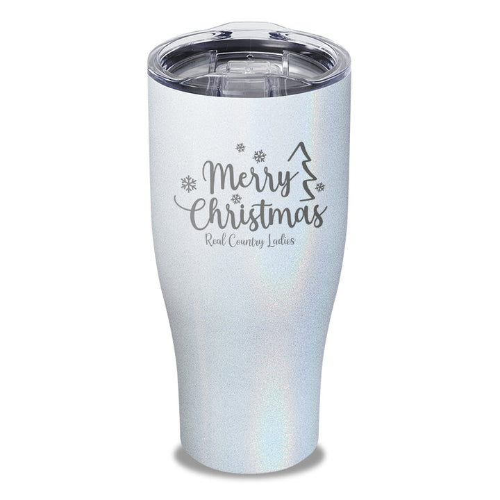 Black Friday | Merry Christmas Laser Etched Tumbler