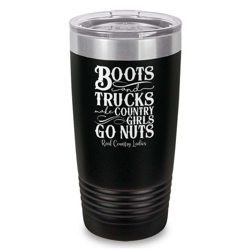 Black Friday | Boots And Trucks Laser Etched Tumbler