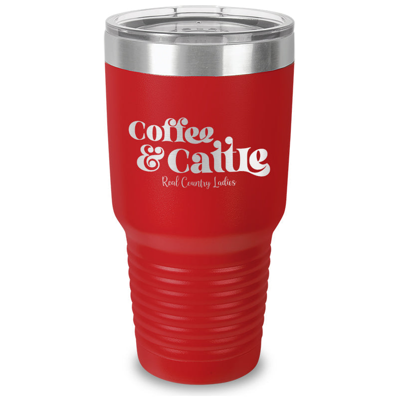 Black Friday | Coffee And Cattle Laser Etched Tumbler