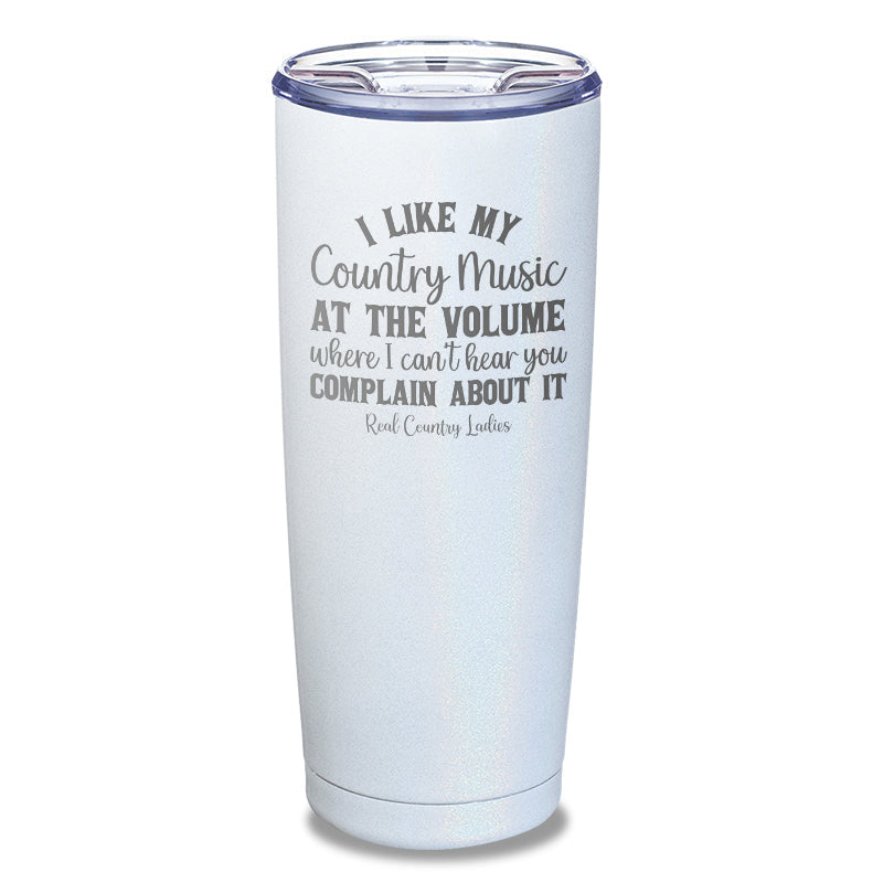 Black Friday | I Like My Country Music Laser Etched Tumbler