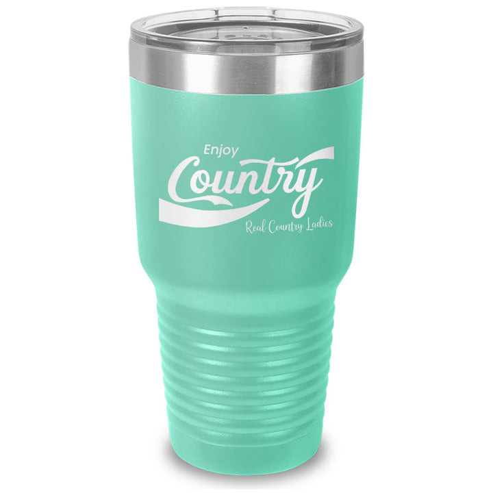 Black Friday | Enjoy Country Laser Etched Tumbler