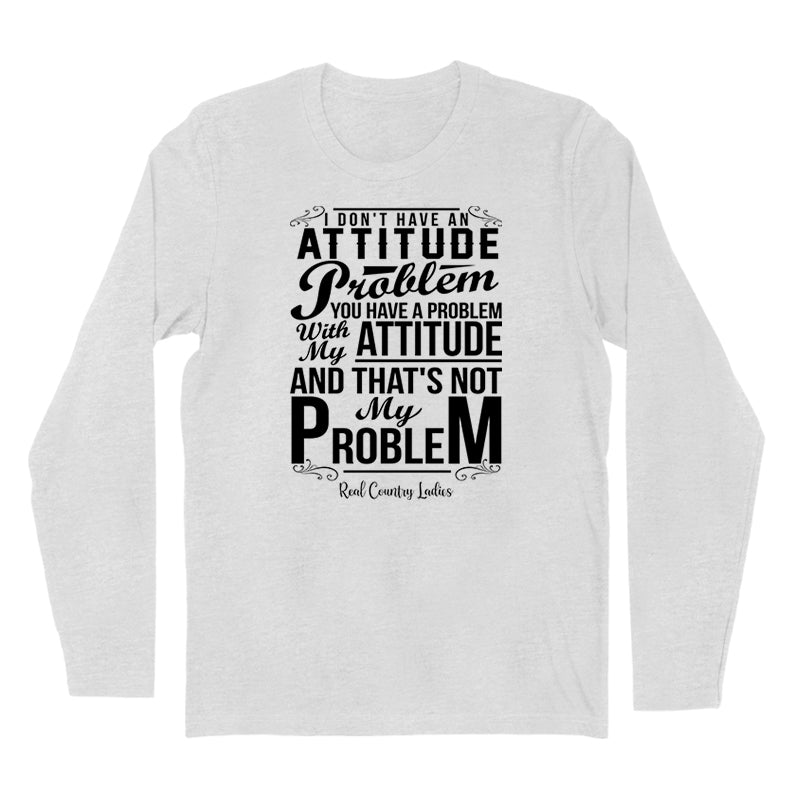 Blowout | Not My Problem Black Print Hoodies & Long Sleeves