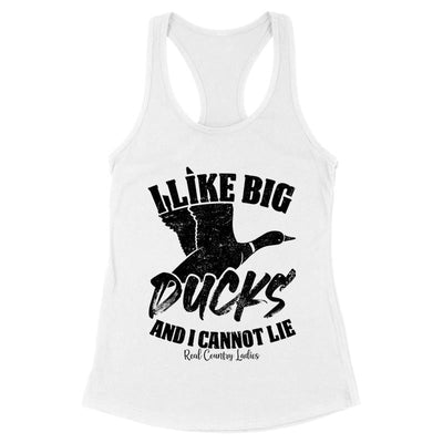 Blowout |  I Like Big Ducks Black Print Front Apparel