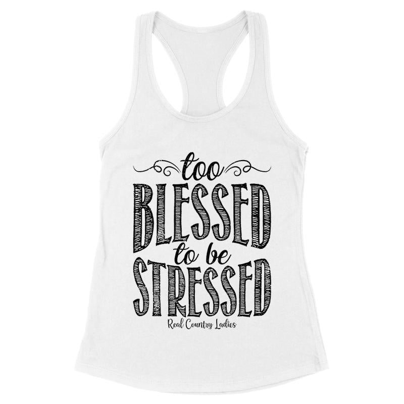 Black Friday | Too Blessed Black Print Front Apparel